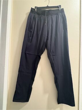 lululemon athletica Black Men's Jogger Pants with Drawstring Waist